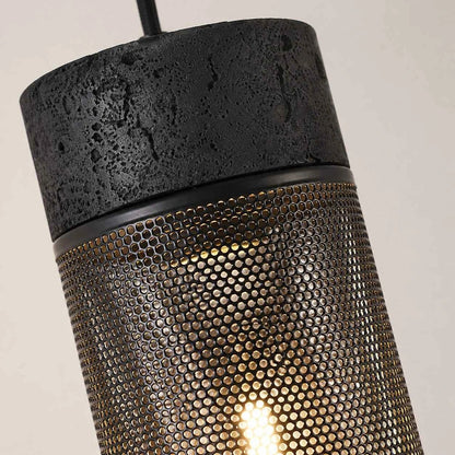 travertine mesh closeup
