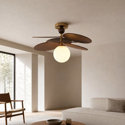 Orrise Overlapping Blade Design Ceiling Light – Contemporary Decorative Light for Interiors