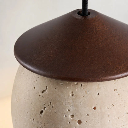 Top fitting and cord detail close-up