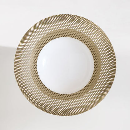 Elorina Sconce Wall Light - Textured Metal or Glass Shade