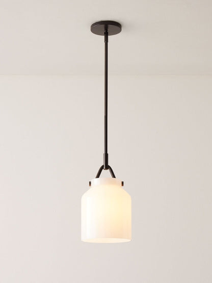 Skandinavisch Metallstange Glockenform Pendelleuchte
