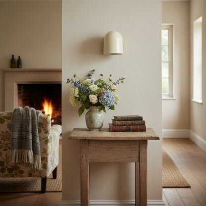 Metio Dome Classic Wall Sconce - Stylish Lighting Fixture for Bedroom or Hallway