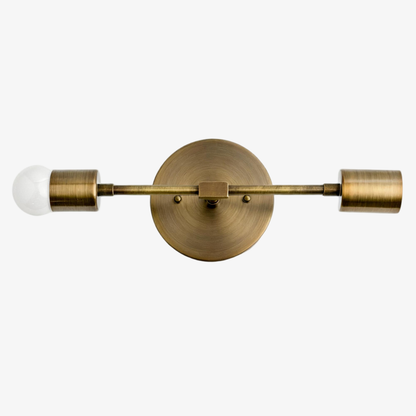 Mobilux Line Minimalist Vanity Light Fixture - Mid Century Bathroom Sconce