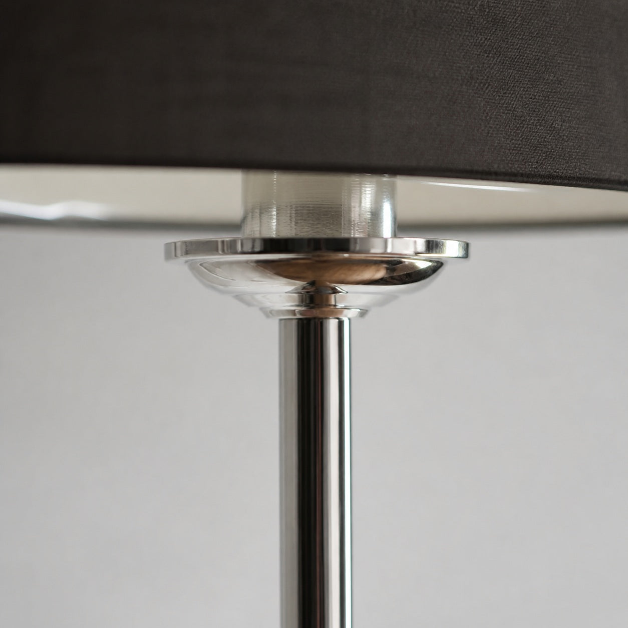 Tela Drum Shade Floor Lamp - Contemporary Fabric Standing Lamp for Home Office