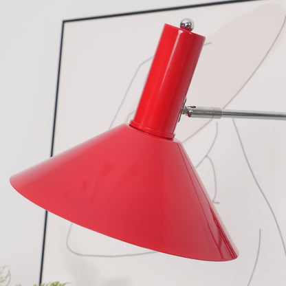 Moderne Bauhaus Schwenkbare Wandleuchte für Esstisch mit Kabel und Stecker