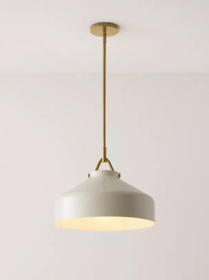 Skandinavisch Metallstange Glockenform Pendelleuchte