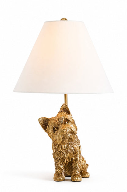 Pawdia Einzigartige Tischlampe – Dekorative Keramik-Tier-Nachttischlampe