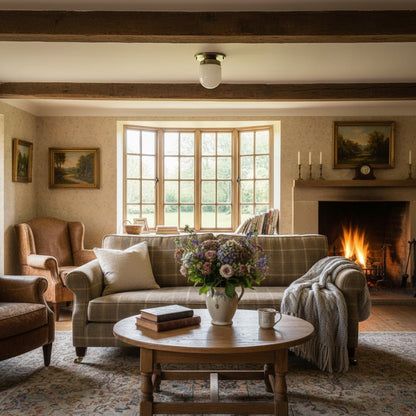 Opalume Glass Flush Mount Ceiling and Wall Light - Art Deco Small Globe Fixture