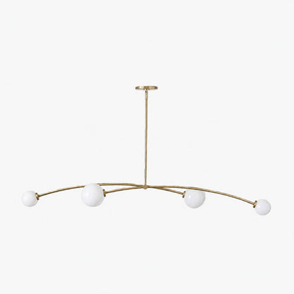 Arden Glass Pendant Chandelier – Minimalist Geometric Design for Modern Interiors