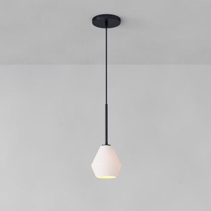 Merin Transparent Glass Sculpture Geometric Chandelier