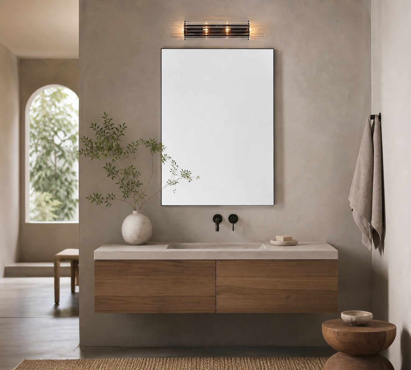 Lumora Kristall-Wandleuchte – Elegante Beleuchtung für Flur &amp; Schlafzimmer