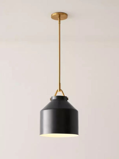 Skandinavisch Metallstange Glockenform Pendelleuchte