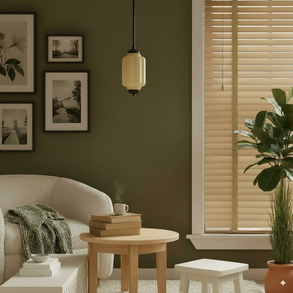 Eloise Petite Pendant Light - Vintage Milk Glass Lamp