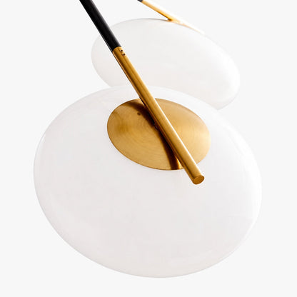 Brimush Pendelleuchte in flacher Kugelform – Minimalistische Architekturform