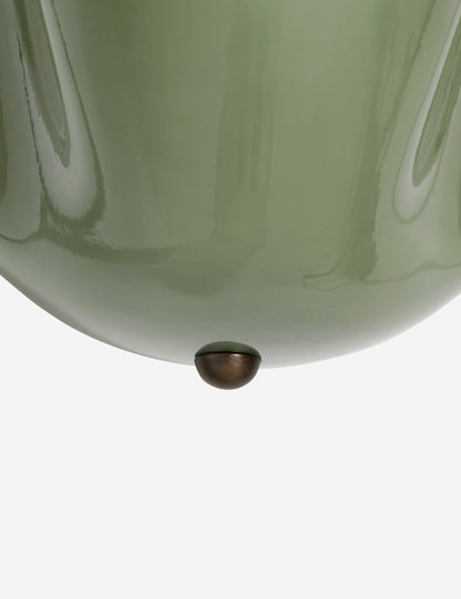 Bellina Warm Glow Sculptural Ceiling Light for Low Ceiling Areas