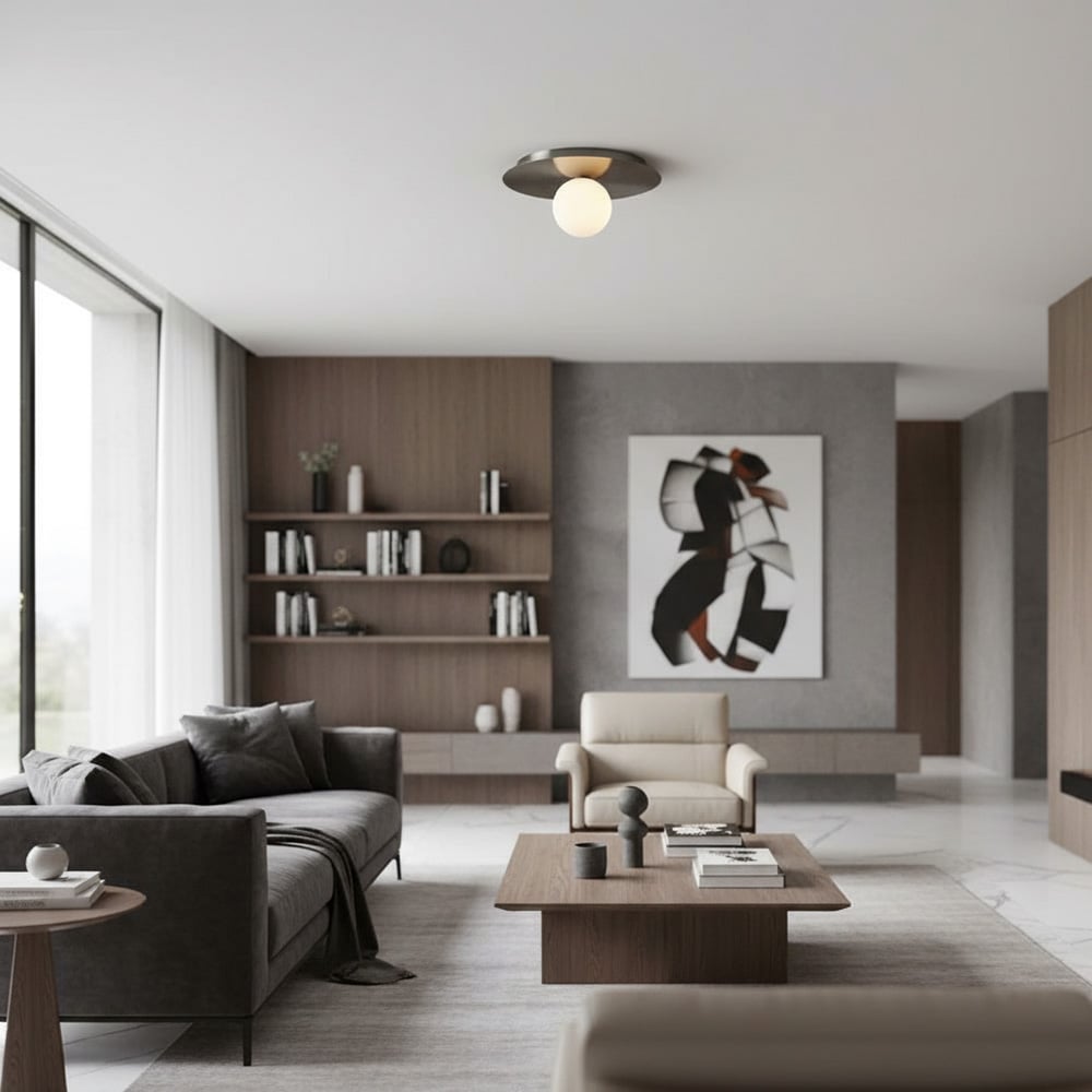 AuroraDisk Nordic LED Sconce - Round Ceiling / Wall Light