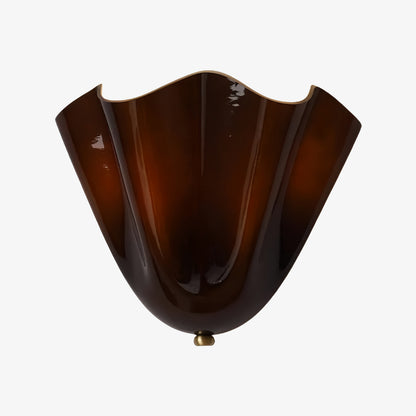 Bellina Handcrafted Glass Floral Wall Lamp – Modern Accent for Bedroom