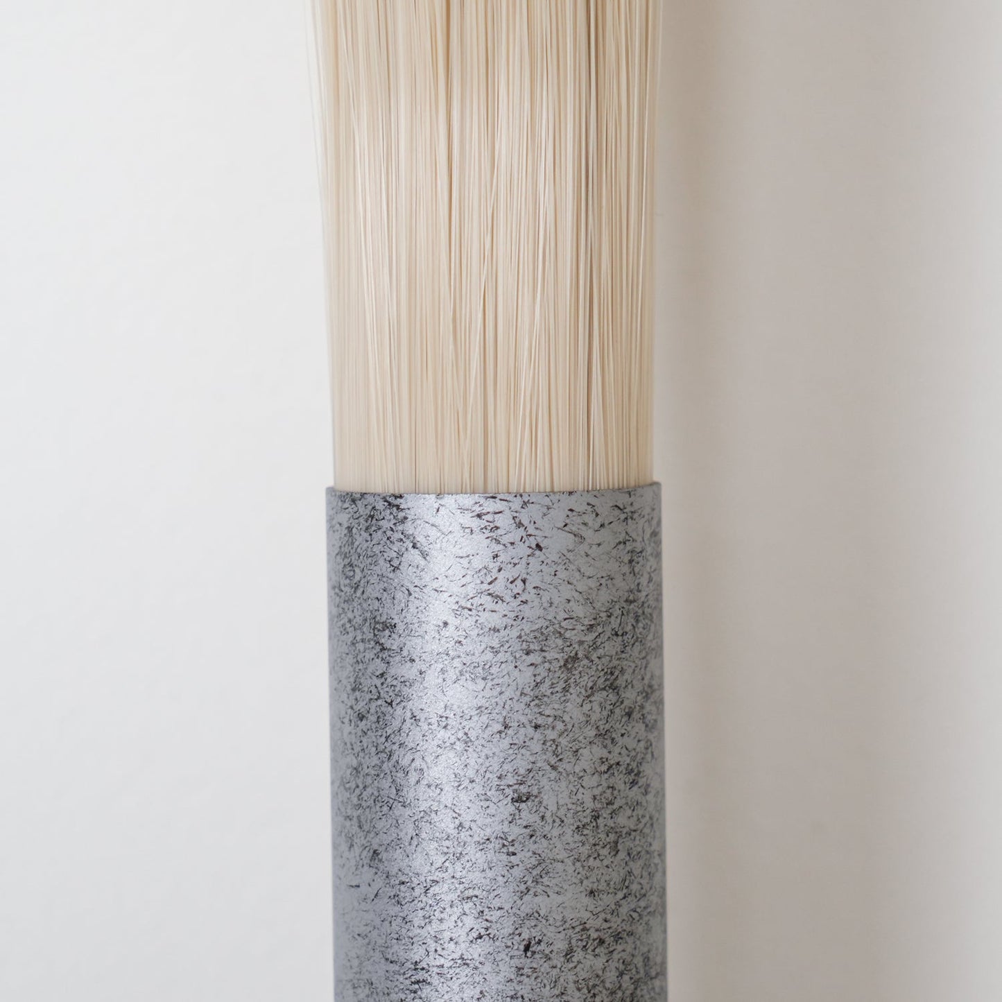 Moderne Wandleuchte aus Rosshaarglas – Messing/Nickel/Schwarz