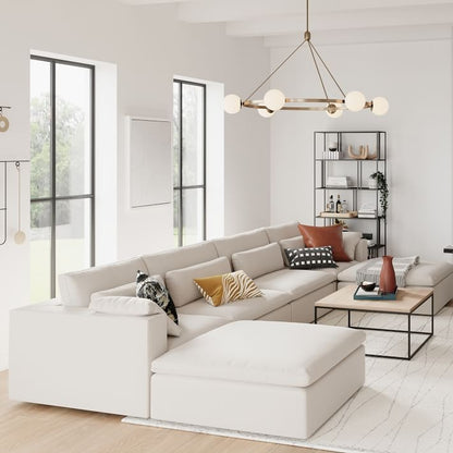 Brelia Round Light Chandelier - Modern Globe Chandelier in Stylish Design