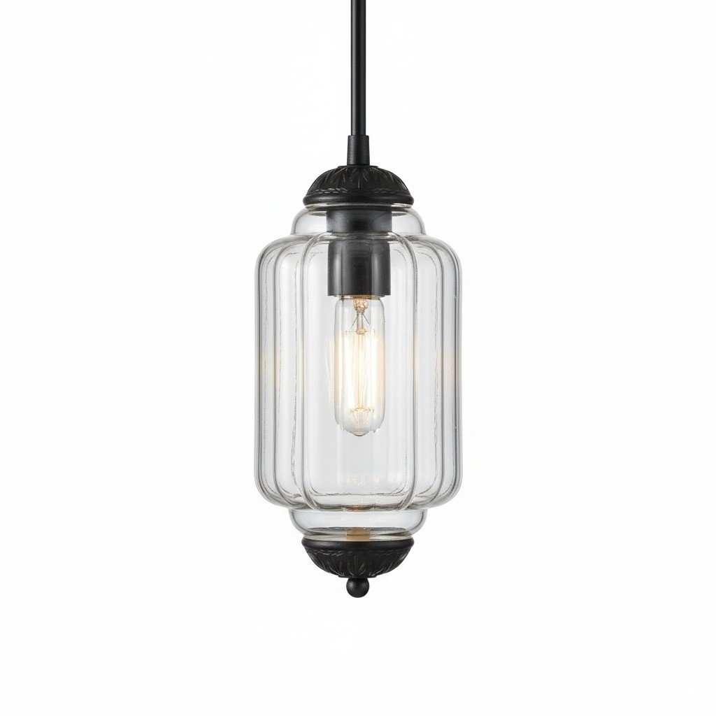 Eloise Vintage Glass Chandelier - Milk Glass Home Accent