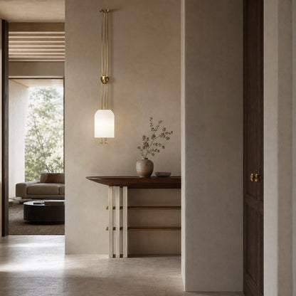 Lantern Glass Pendant Lamp