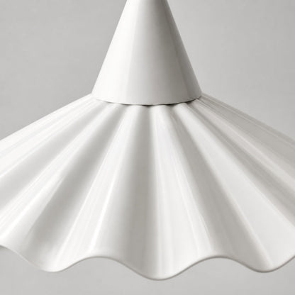 Arluneva Artistic Wave Pendant Lamp - Modern Handcrafted Ceramic Light for Living Room
