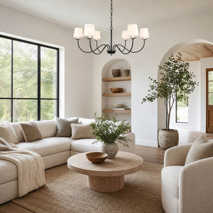 Eclipse Brass Chandelier