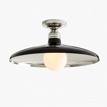 Forvara Farmhouse Deckenleuchte aus Metall – Deckenlampe in Schwarz oder Weiß
