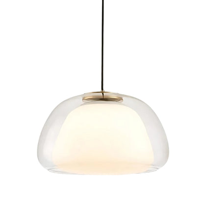 Moderne nordische Jelly Glas Pendelleuchte für Kücheninsel
