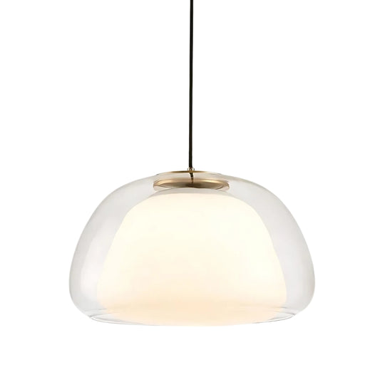 Moderne nordische Jelly Glas Pendelleuchte für Kücheninsel