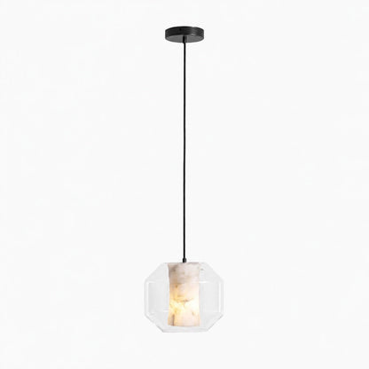 Glass Alabaster Pendant Lamp
