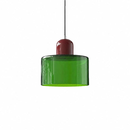 Morvella Sculptural Pendant Light – Refined Cylindrical Design Decorative Hanging Lamp N31