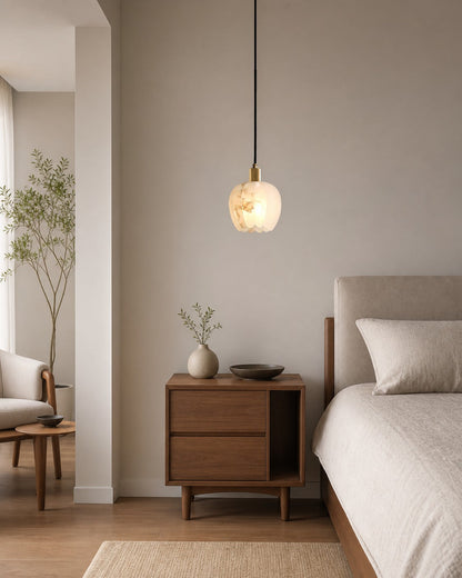 Lilin Alabaster Pendant Light