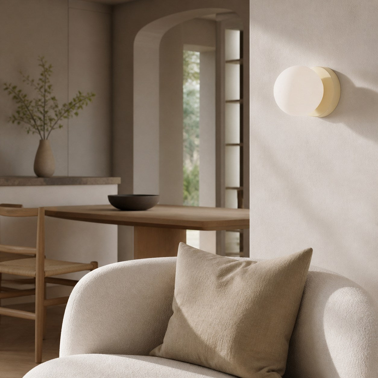 Nuevola Soft Sculptural Wall Light – Minimal Decorative Wall Lamp for Modern Indoor Spaces