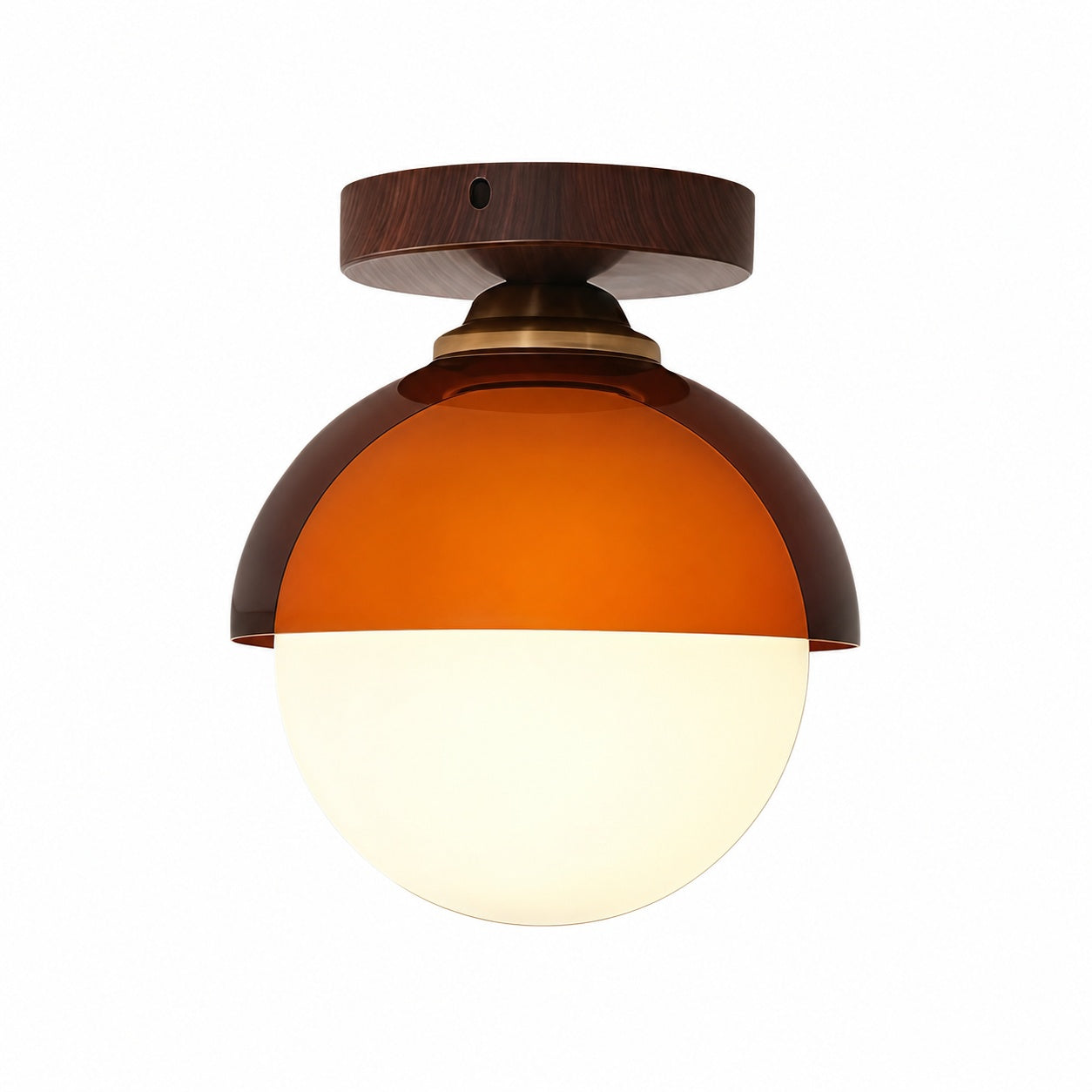 Afterglow Sunset Sculptural Glow Ceiling Lamp Modern Vintage Style for Hallway and Entryway