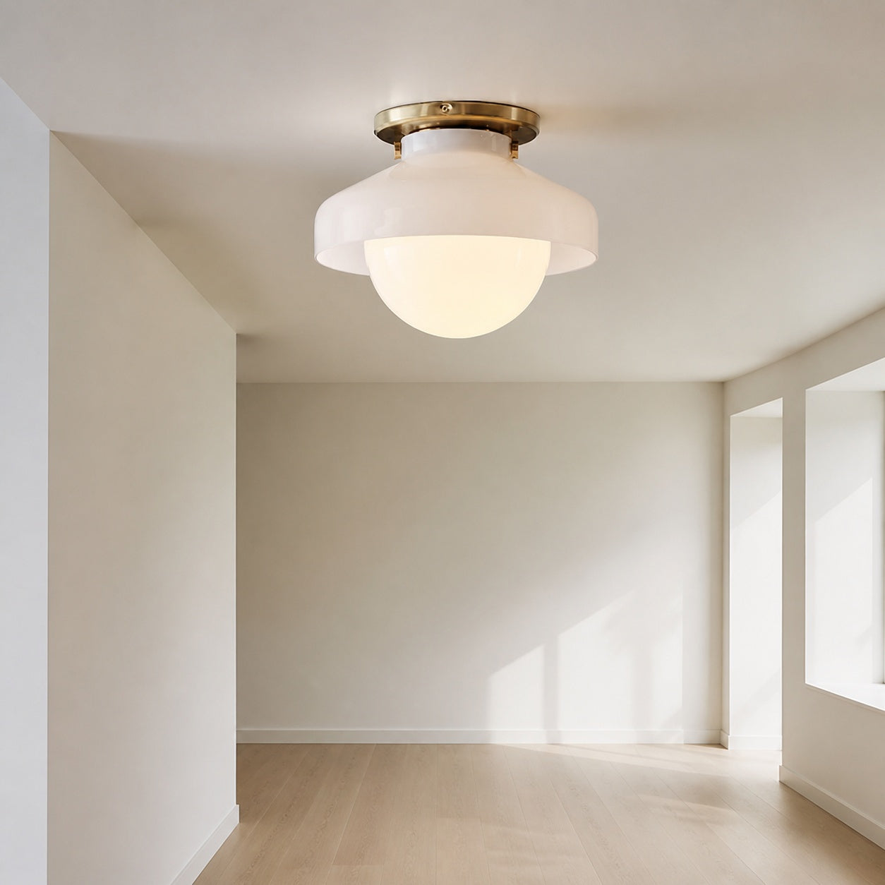 Hanton Moderne Deckenleuchte zur bündigen Montage – Minimalistische Metallleuchte für Zuhause