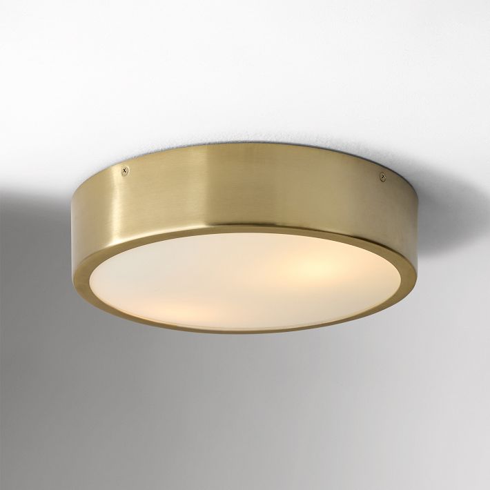 Crelina Minimalist Flush Mount Lighting for Bedrooms & Hallways