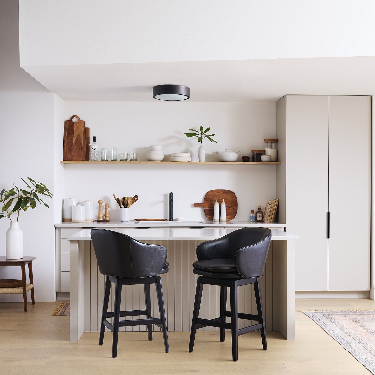 Crelina Minimalist Flush Mount Lighting for Bedrooms & Hallways