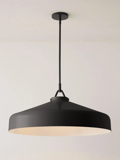 Skandinavisch Metallstange Glockenform Pendelleuchte