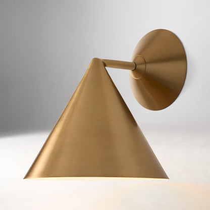 Brivana Outdoor Sconce - Modern Metal Wall Light
