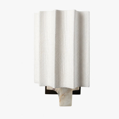 Dekorative Wandleuchte Cavilon aus Marmor – Elegante Leinenform, geeignet für Wohnzimmer oder Flur
