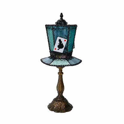 Cat Fairy Card Aqua Blue decorative table lamp