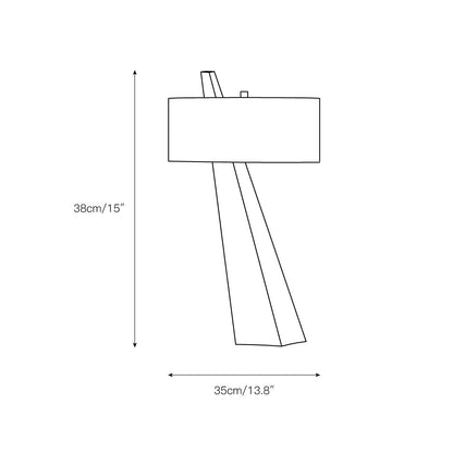 Jett Obelisk Table Lamp
