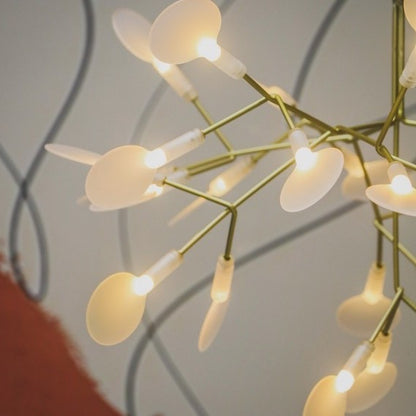 Floresta Artistic Chandelier – Organic Design with Metal and Acrylic for Contemporary Spaces N66
