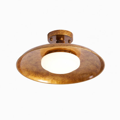 Pot-Lid Style Flat-Panel Ceiling Light