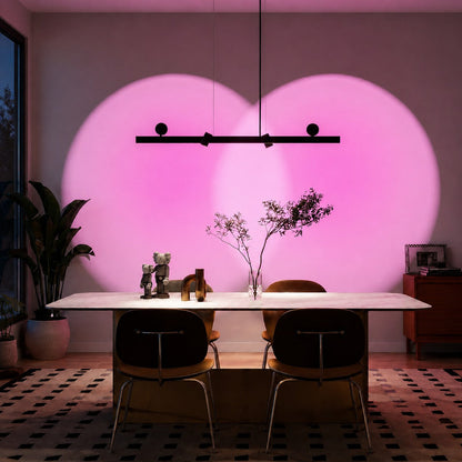 Linear Wall-Wash Dining Pendant Light