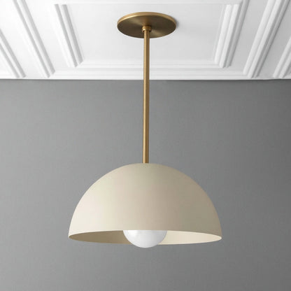Metio Dome Neutral Dome Pendelleuchte – Moderne Akzentbeleuchtung aus Metall