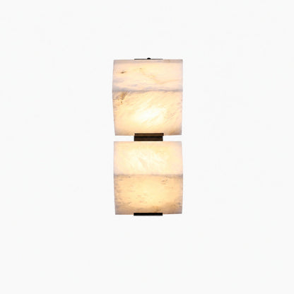 Modern Alabaster Wall Lamp – Minimalist Staircase Sconce for Hallway Corridor Lighting