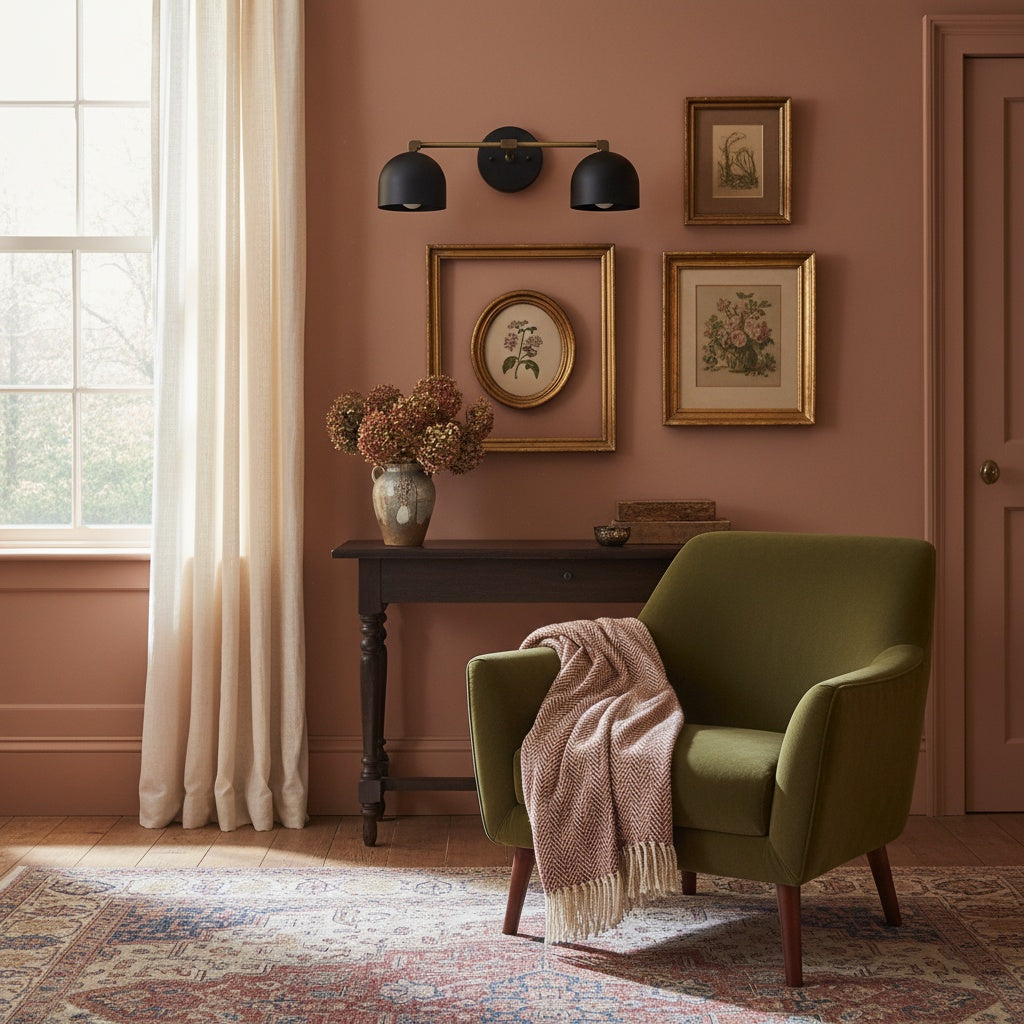 Metio Dome Mid-Century Deep Ball Vanity Lamp - Brass Wall Sconce