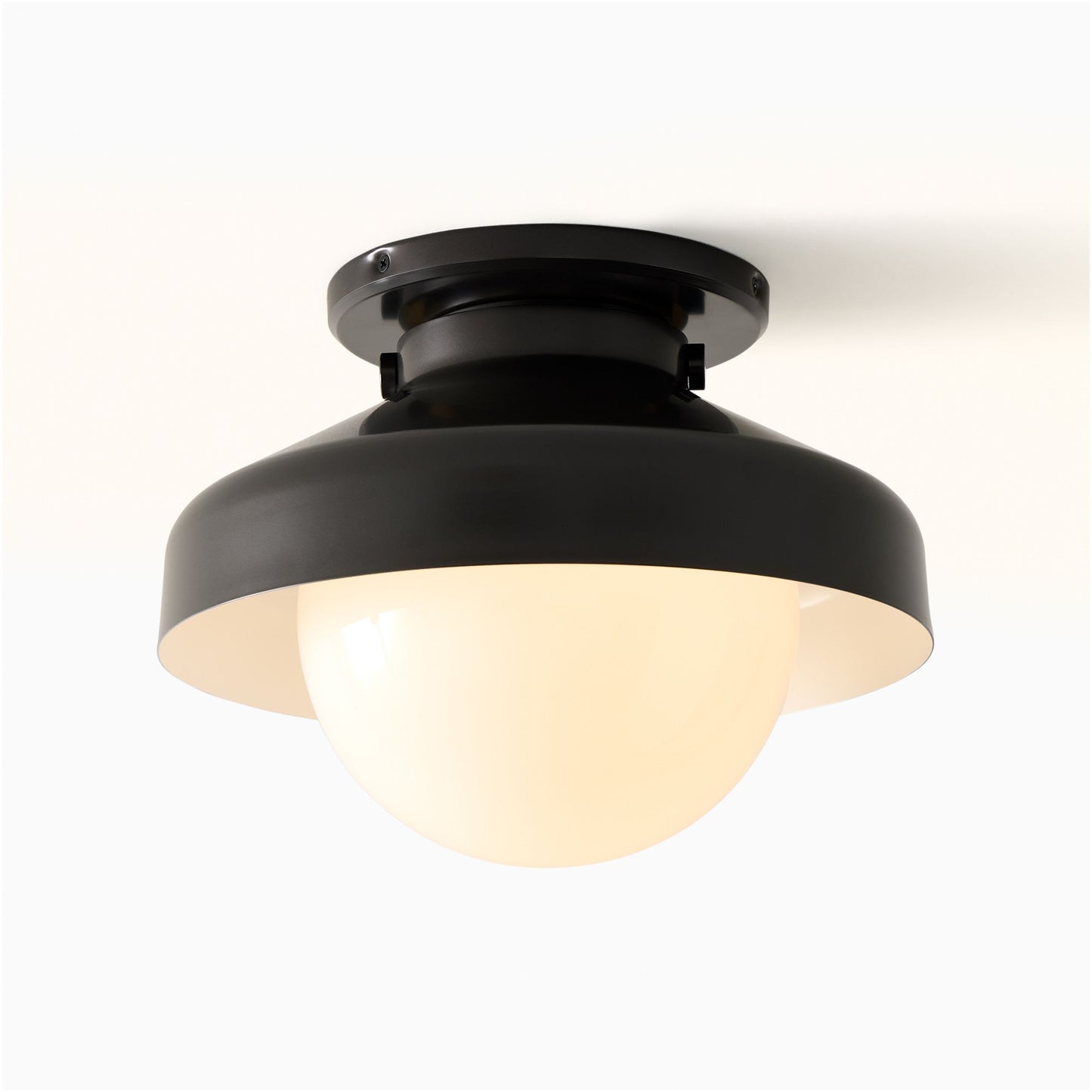 Hanton Modern Flush Mount Ceiling Light - Metal Minimalist Fixture for Home